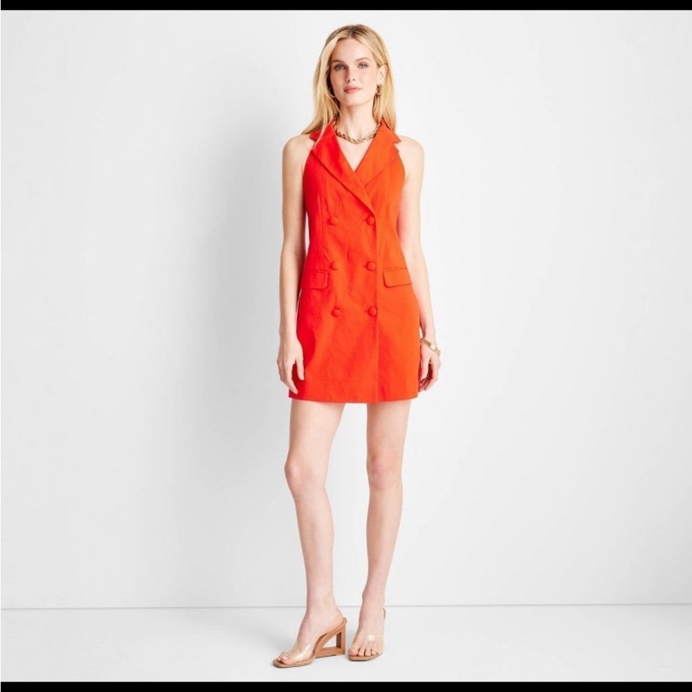 Women's Sleeveless Blazer Mini Dress - Future Collective with Jenee Naylor
